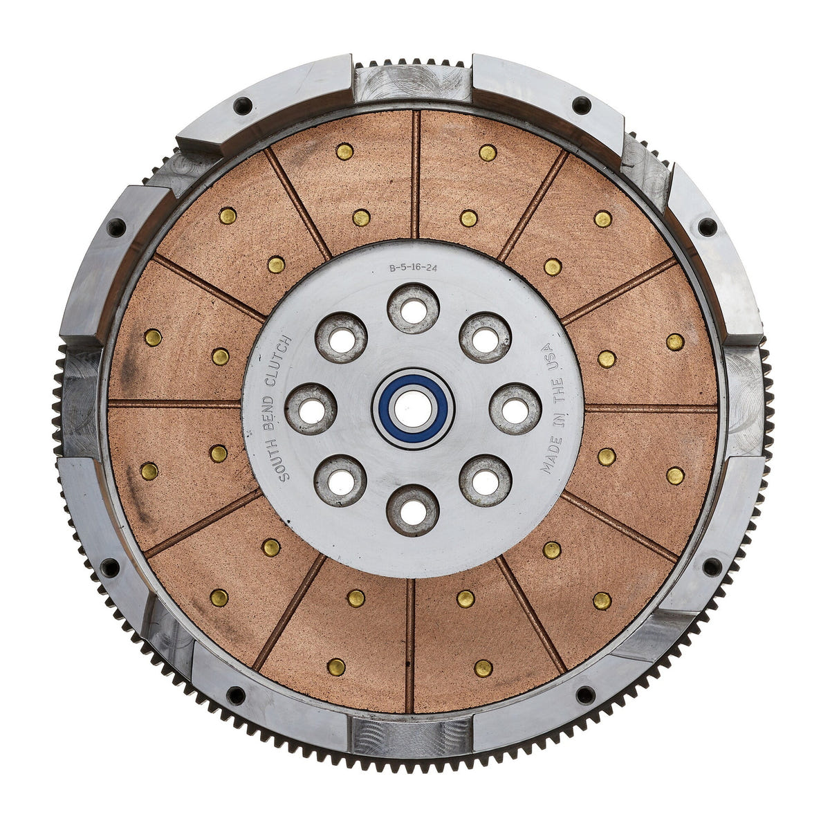 South Bend Competition Dual Disc Clutch 3850# Lever Type Pressure Plate 00-05 Cummins NV5600 6 Speed