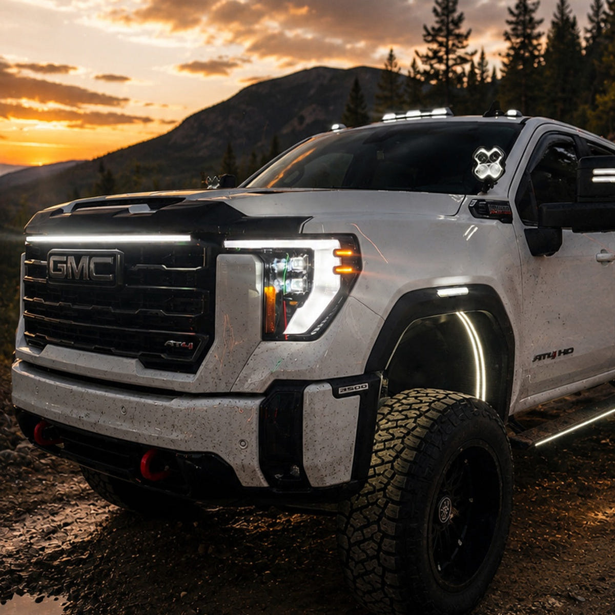 Sick Diesel LED Power Grille Bar 24–26 GMC 2500/3500