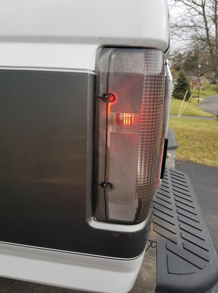 Complete Performance Smoked Tail Lights 80-97 Ford F-250/350