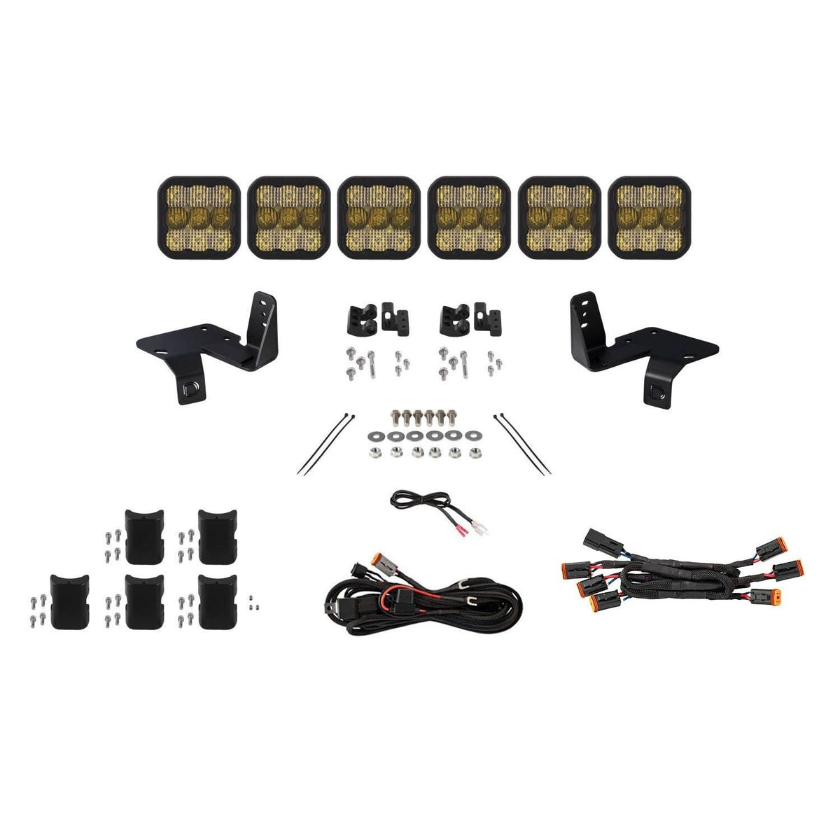 Ford Super Duty SS5 CrossLink grille mounted LED lightbar