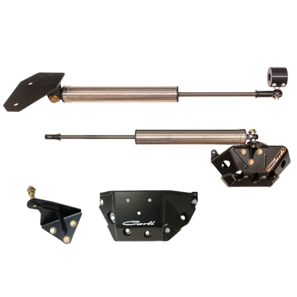 Carli Opposing Stainless Steering Stabilizer Kit for 03-13 Dodge Ram 2500 and 3500