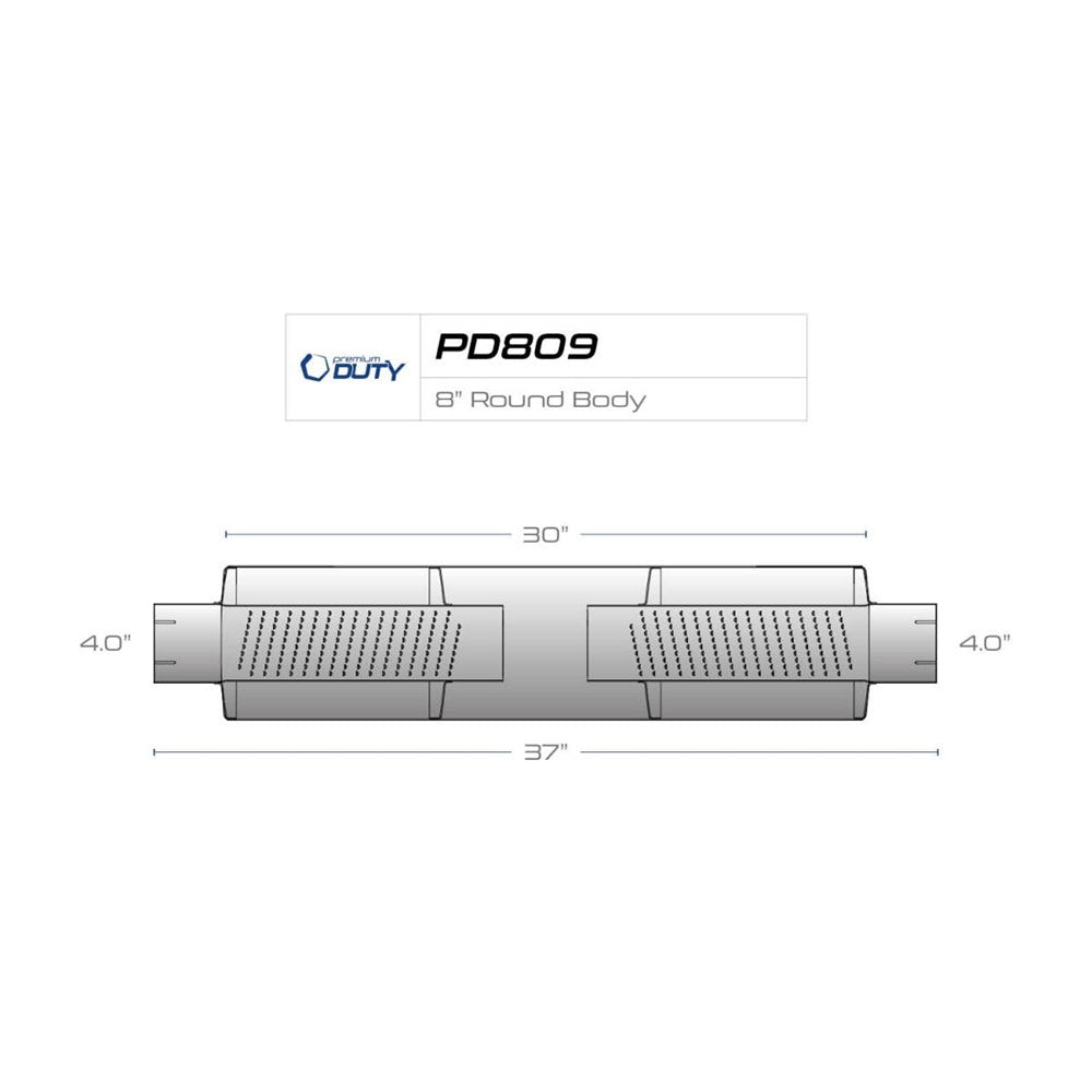 Street Services HD Muffler 30 Inch