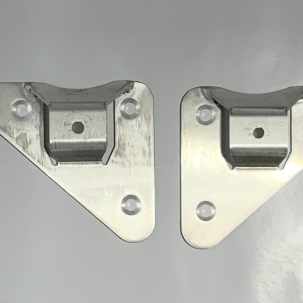 Nemesis Industries Front Bumper Stud Style Light Mount Pair