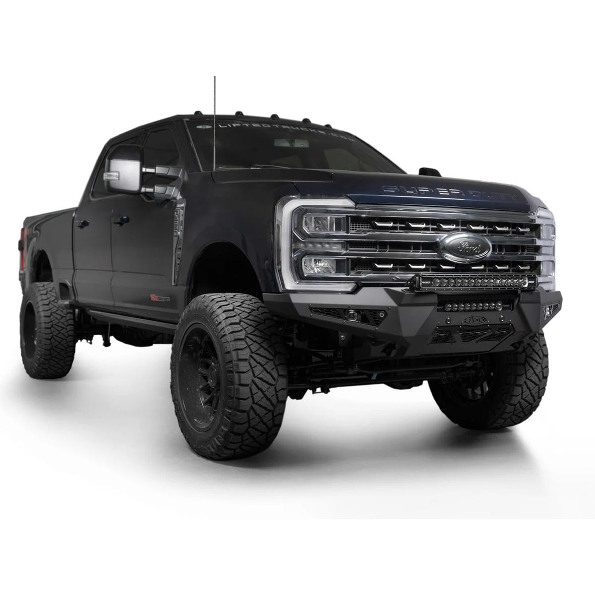 Addictive Desert Designs HoneyBadger Front Bumper 23-26 Ford 6.7L Super Duty