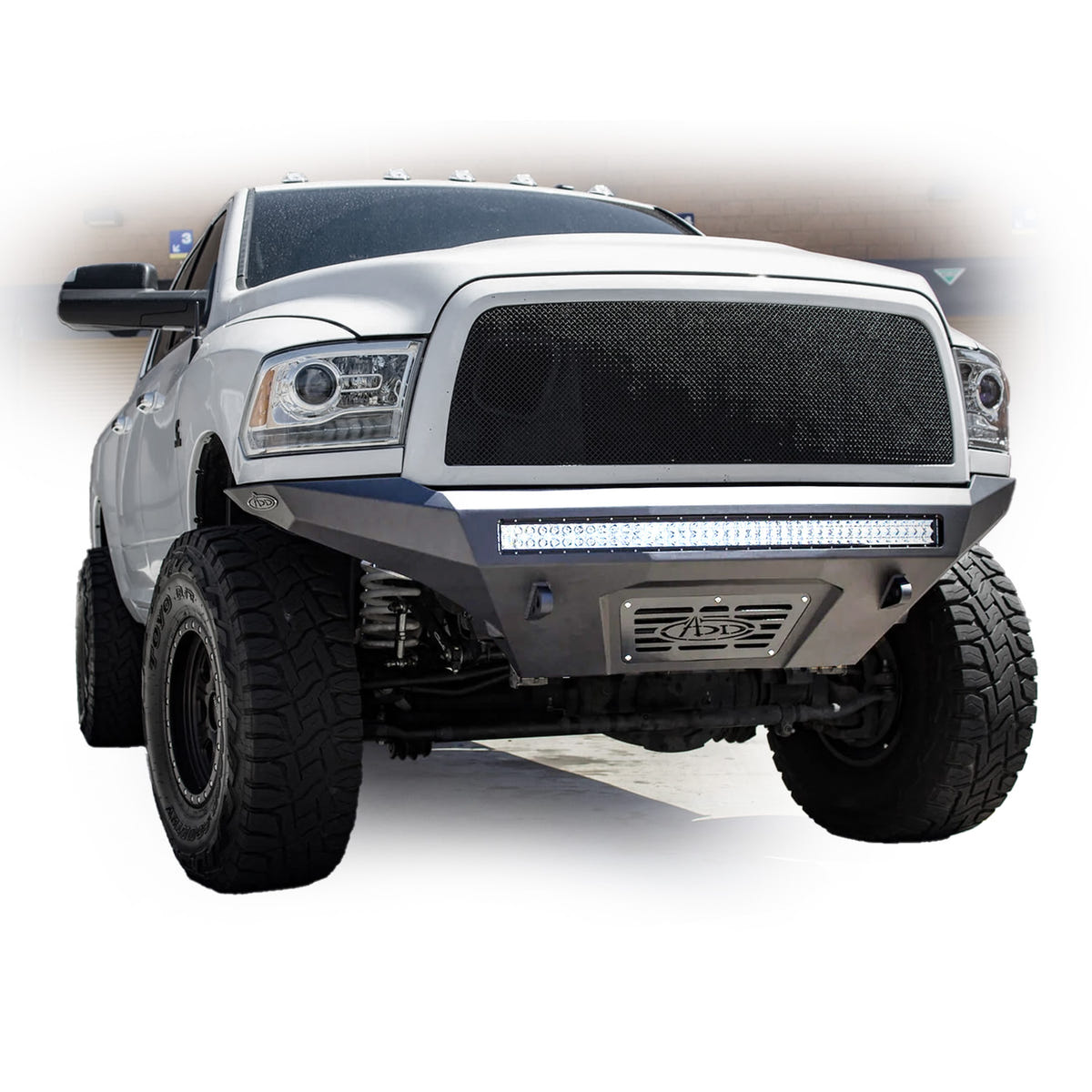 Addictive Desert Designs Stealth Fighter Front Bumper 10-18 Ram 6.7L Cummins