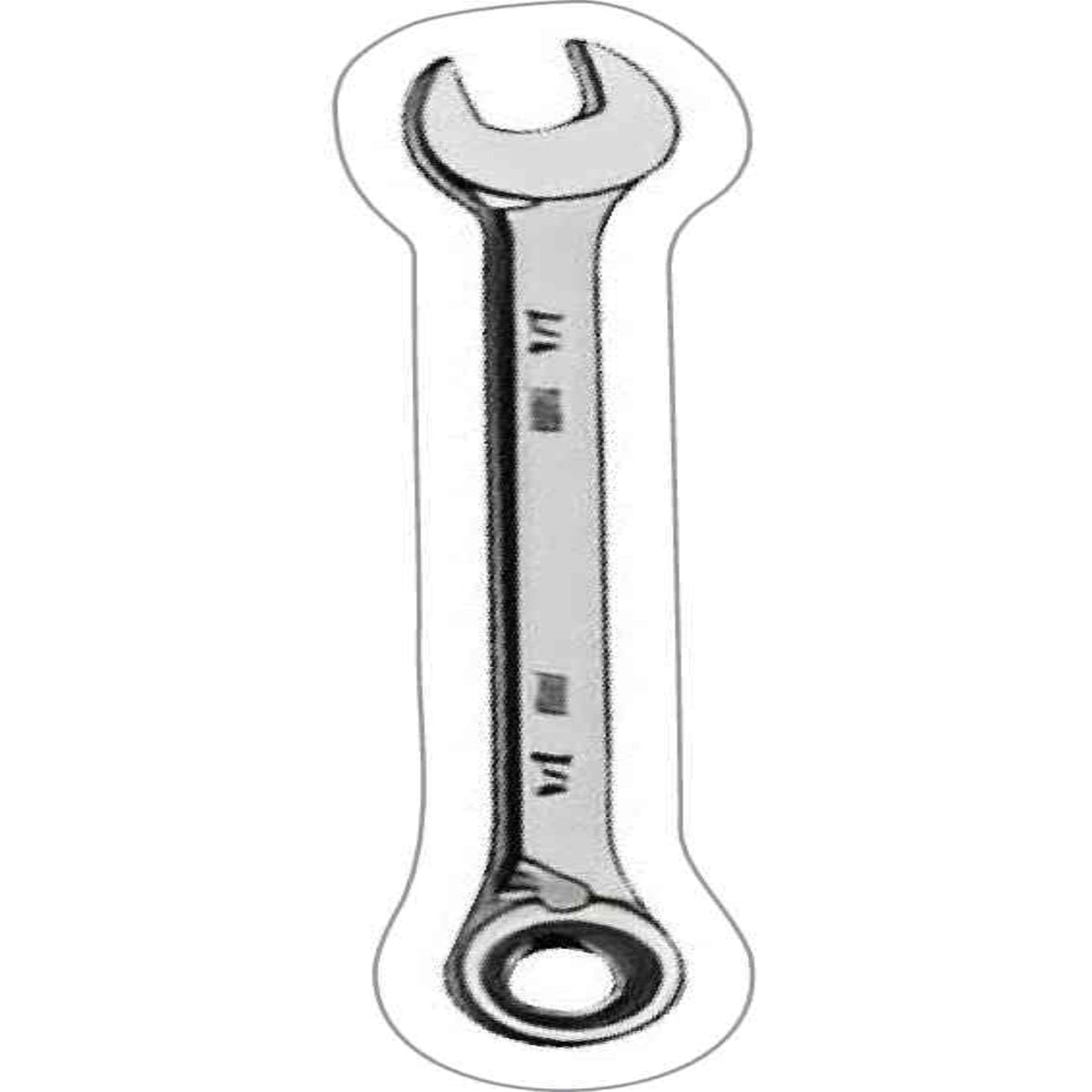 Toolbox Widget Wrench Sticker