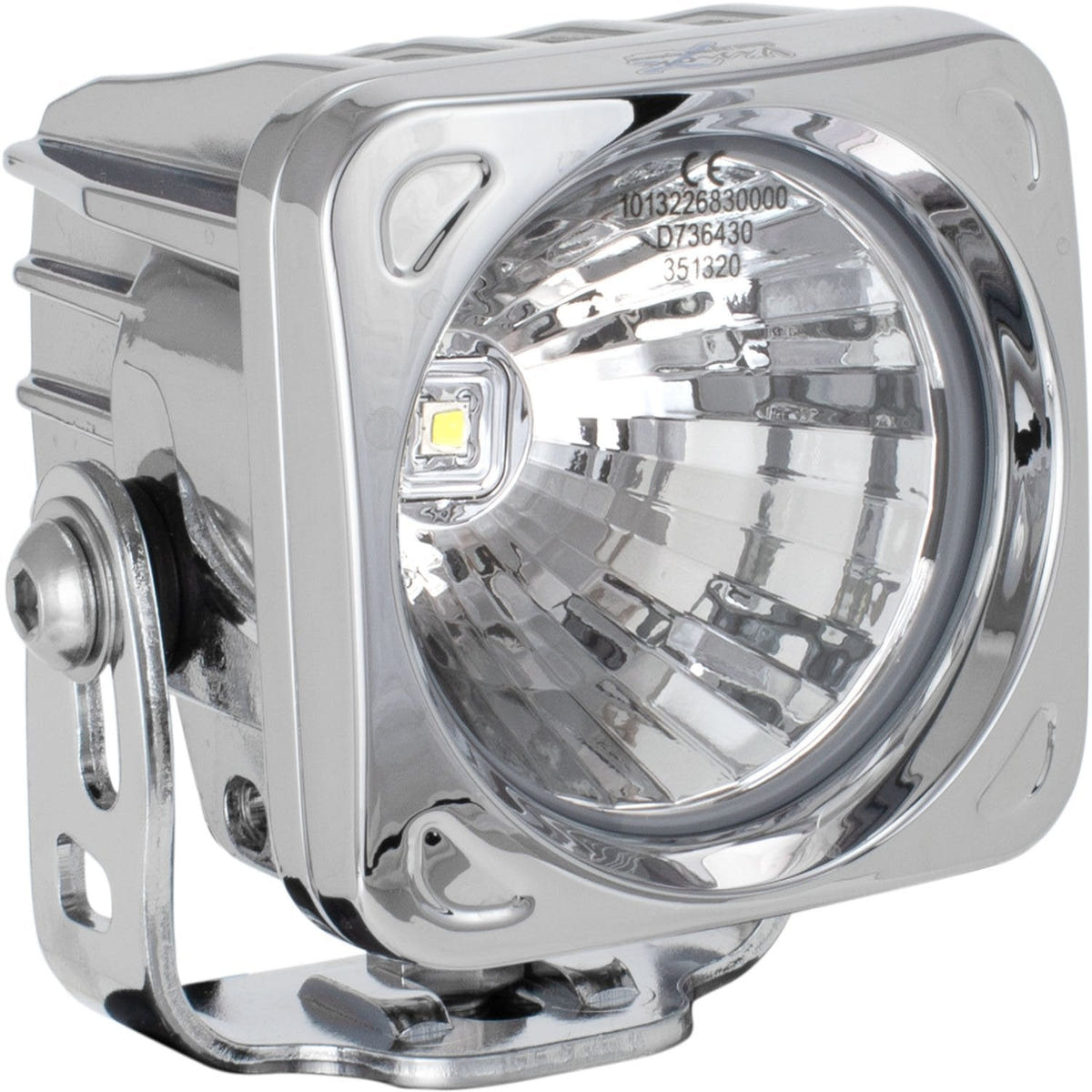 Vision X 3 Inch Optimus Chrome Square 20° Beam LED Light