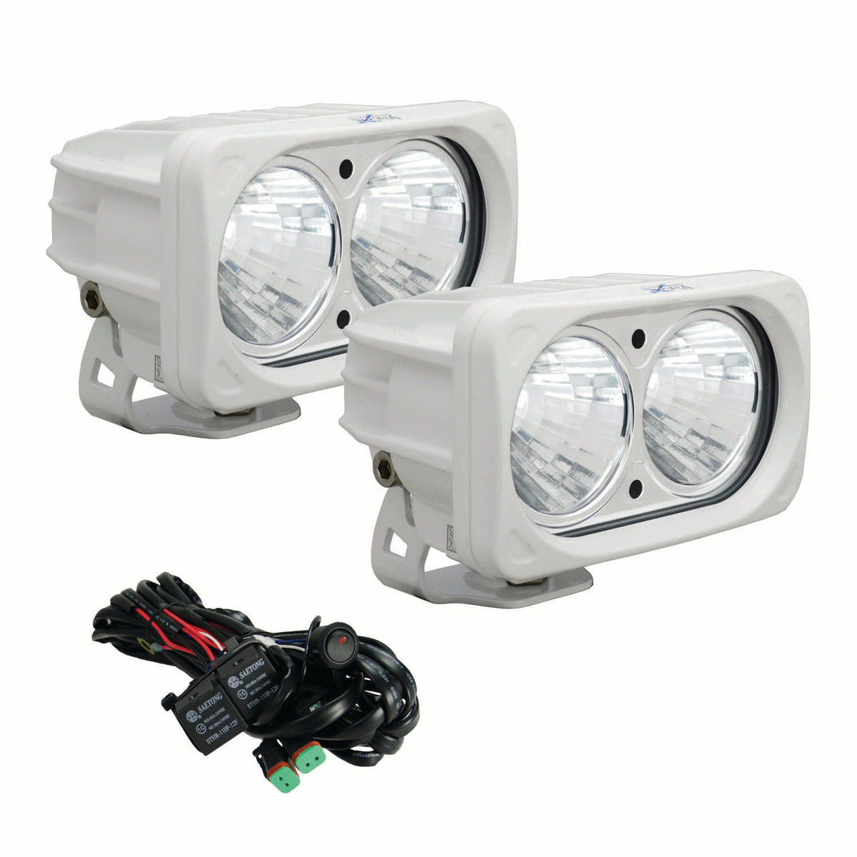 Vision X White Optimus Dual 20° Beam LED Light Kit