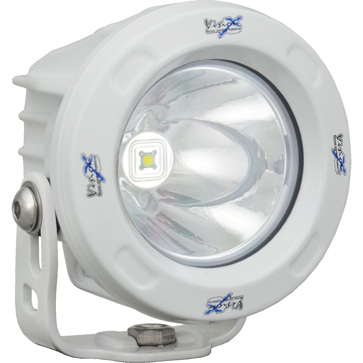Vision X 3.7 Inch White Optimus Round 10º Beam LED Light Kit