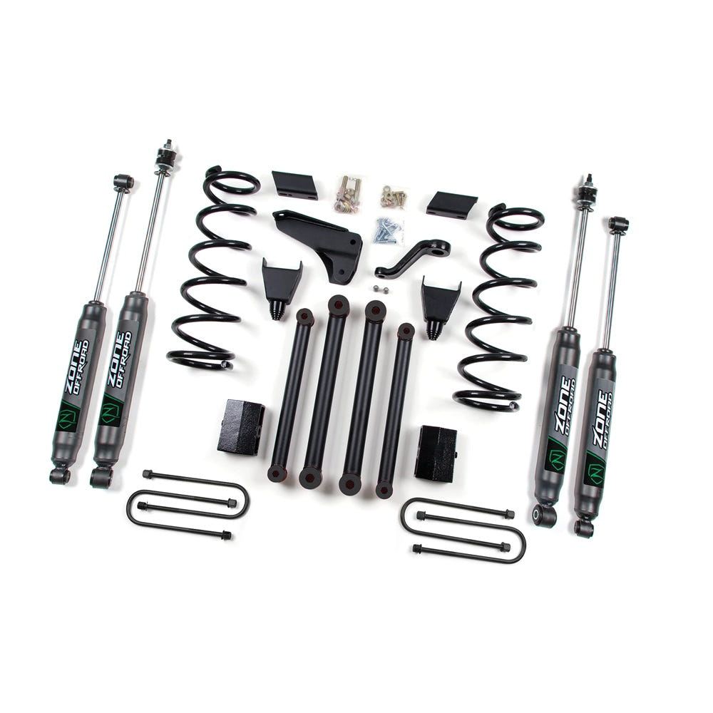 Zone Offroad 5" Suspension System for 10-13 Ram 2500 and 3500 4WD