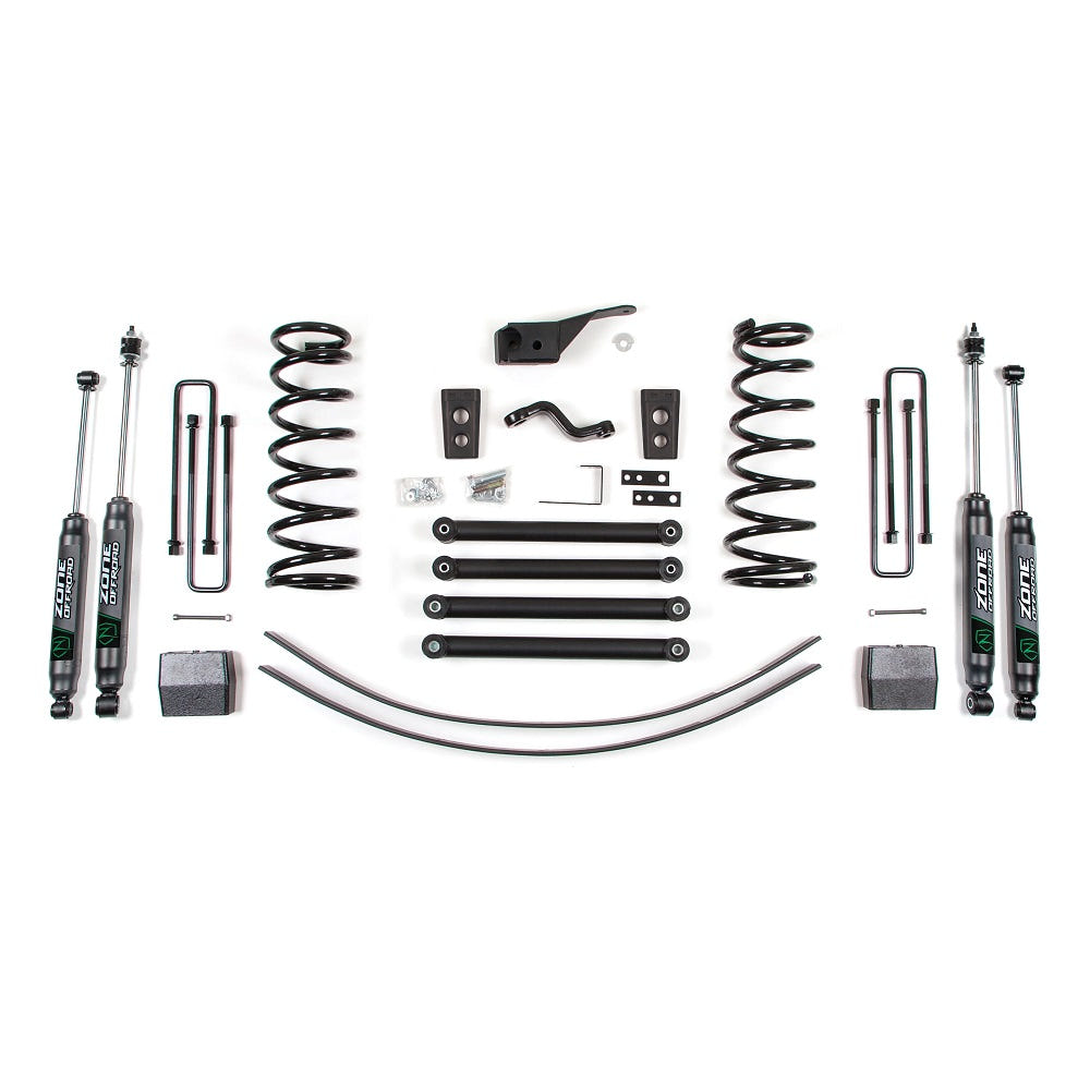Zone Offroad 5" Suspension System for 94-99 Dodge Ram 2500 and 3500
