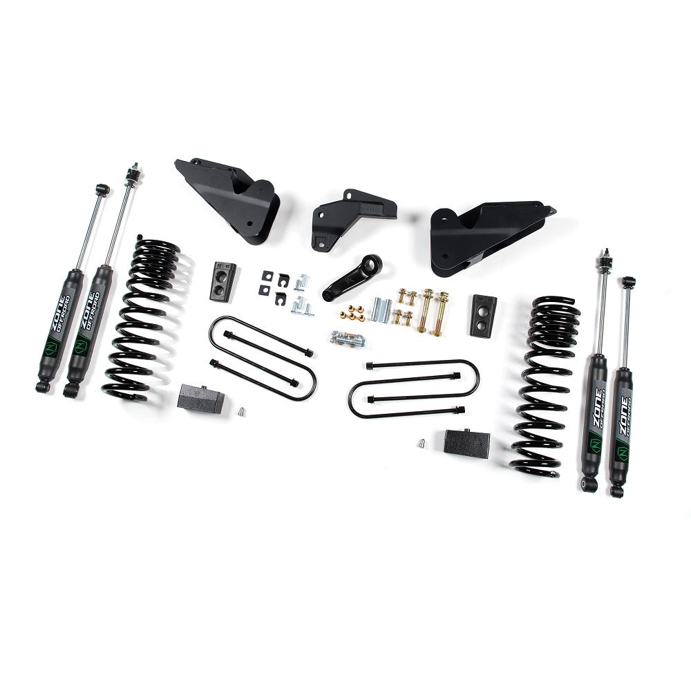 Zone Offroad 4.5" Suspension System for 13-18 Ram 6.7L Cummins 3500