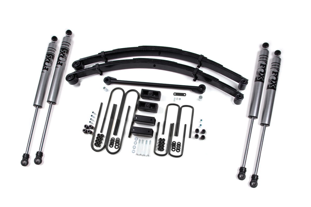 Zone Offroad 4" Suspension System for 99-04 Ford F-250 and F-350 SuperDuty