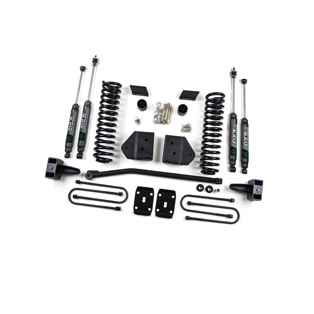 Zone Offroad 4" Lift Kit 11 16 Ford 6.7L Powerstroke
