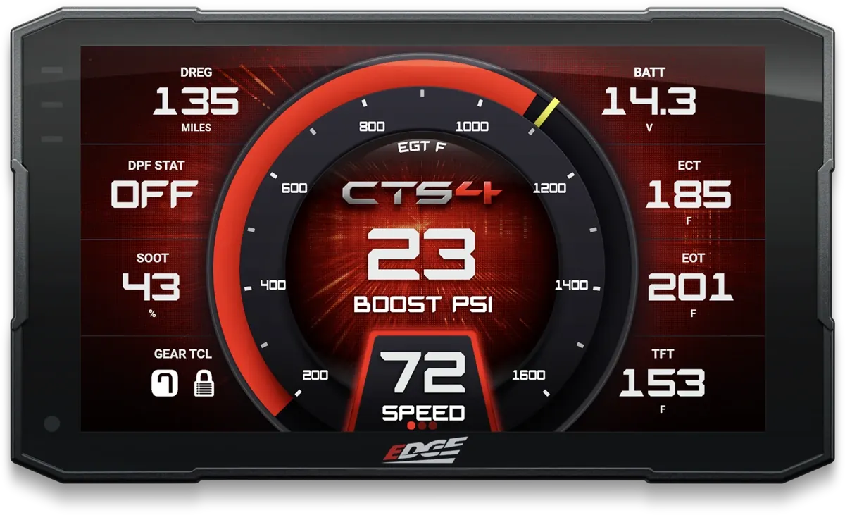 Juice with Attitude CTS4 with red gauges