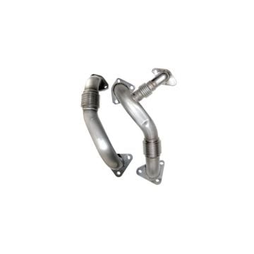 PPE OEM Length Replacement High Flow Up-Pipes 02-04 6.6L GM Duramax LB7 California Emissions