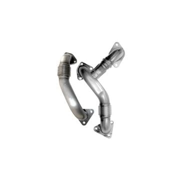 PPE OEM Length Replacement High Flow Up-Pipes 07.5-10 6.6L GM Duramax LMM