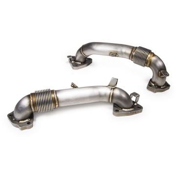 PPE Replacement High Flow OEM Length Up-Pipes 17-24 GM 6.6L Duramax L5P