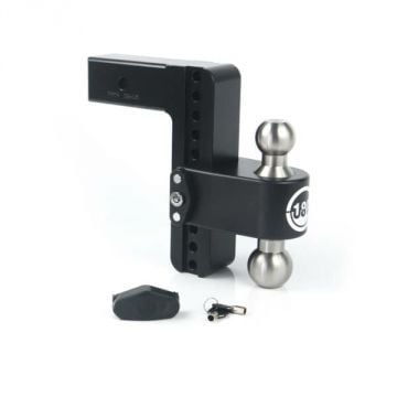 Weigh Safe Black Cerakote 180 Drop Hitch | Designed for use with 2.5" Receiver Hitch