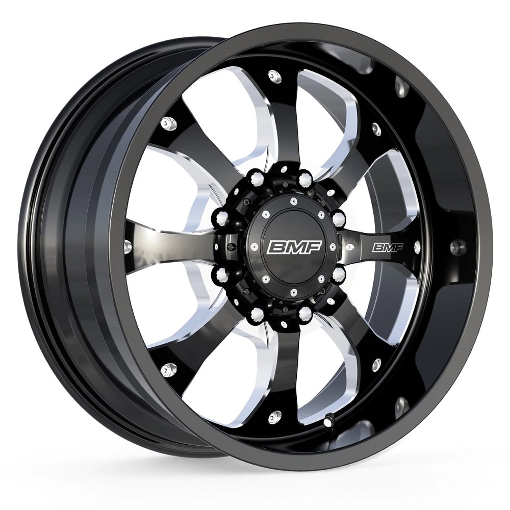 BMF Wheels Payback Black And Milled 20