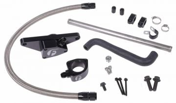 Fleece Performance Coolant Bypass Kit W/Stainless Braided lines 03-05 5.9L Auto Trans Cummins