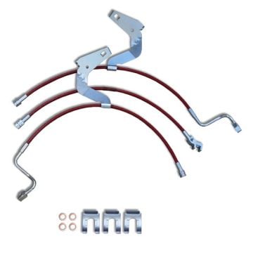 Crown Brake Lines 2008-10 Ford Super Duty 4WD F-250/350  0"-12" Lift