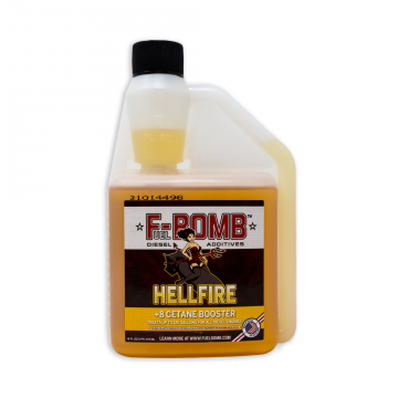 Fuel Bomb: HELLFIRE +8 Cetane Booster Diesel Fuel Additive