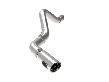 AFE Large Bore-HD 5" 409 Stainless Steel DPF-Back Single Exhaust  20-23 GM 6.6L Duramax