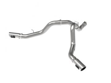 AFE Large Bore-HD 4" 409 Stainless Steel DPF-Back Exhaust System 20-23 GM 6.6L Duramax