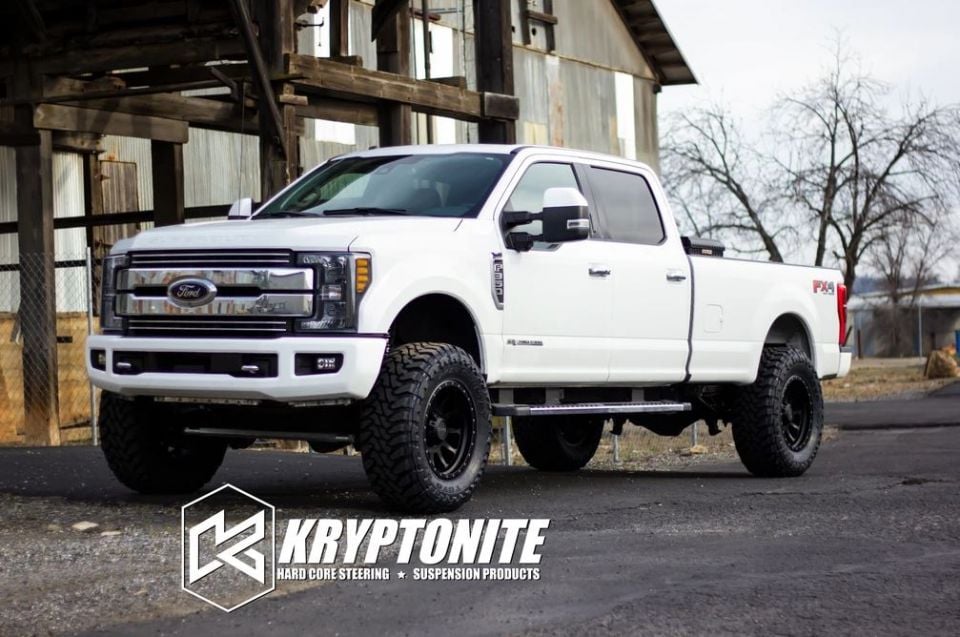 KRYPTONITE FORD SUPER DUTY F250/F350 BRAKE LINE DROP BACKET KIT