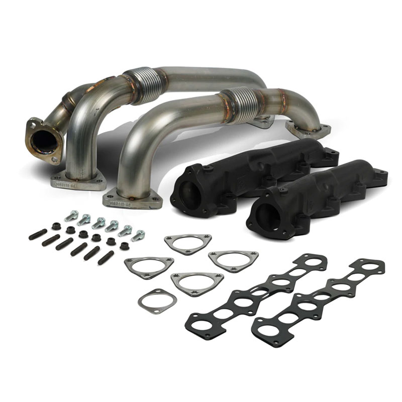 BD-Power Up-Pipes and Manifold Kit 08-10 Ford 6.4L Powerstroke