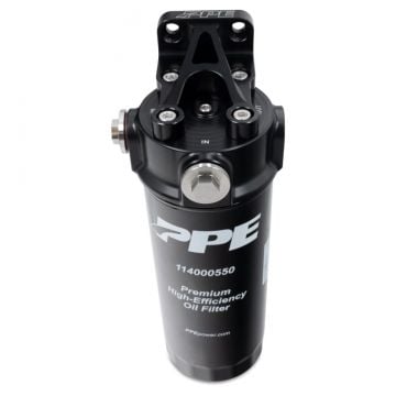 PPE Billet Remote Oil Filter Mount