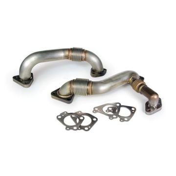 PPE OEM Length Replacement High Flow Up-Pipes 11-16 6.6L GM Duramax LML