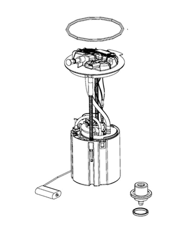 Mopar 68161407AE Fuel Lift Pump 14-18 Ram 3.0L EcoDiesel