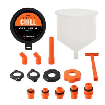 Mishimoto No-Spill Coolant Funnel Kit - 15 Piece