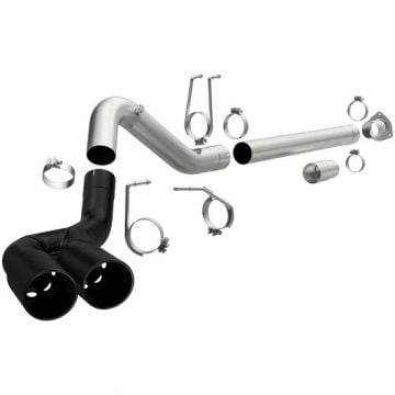 Magnaflow 4" DPF Back Dual Black Series Exhaust System 11-22 Ford 6.7L Powerstroke