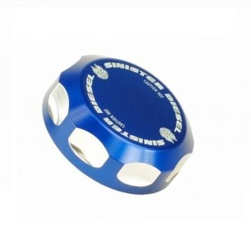 Sinister Diesel Anodized Blue Coolant Reservoir Cap 13-19 Ram 6.7L Cummins