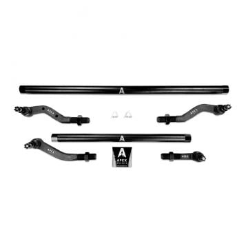 Apex Chassis 2.5 Ton Tie Rod and Drag Link Assembly - Steel 18-22 Jeep Wrangler JL JT