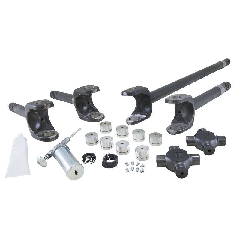 Yukon Dana 60 Chromoly 35 Spline Front Axle Kit With Super Joints 89-97 ...