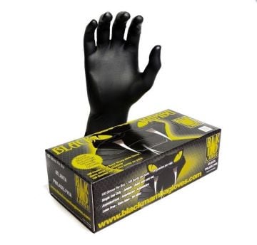Black Mamba Nitrex Polymer 100 Count Disposable Gloves