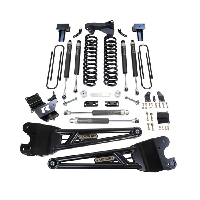 ReadyLIFT 4" Coil Spring Lift Kit With Radius Arms & Dual Steering