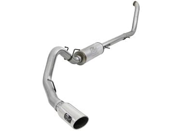 AFE Large Bore-HD 4" Stainless Steel Turbo-Back Exhaust System 00-03 Ford Excursion 7.3L Powerstroke