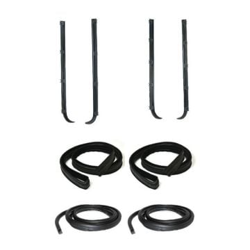 Fairchild Belt, Door, and Window Channel Weatherstrip Kit | Drv & Pass Side | 87-97 Ford F-250/F-350