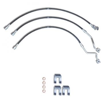 Crown Brake Lines 2005-07 Ford Super Duty 4WD F-250/350  0"-12" Lift