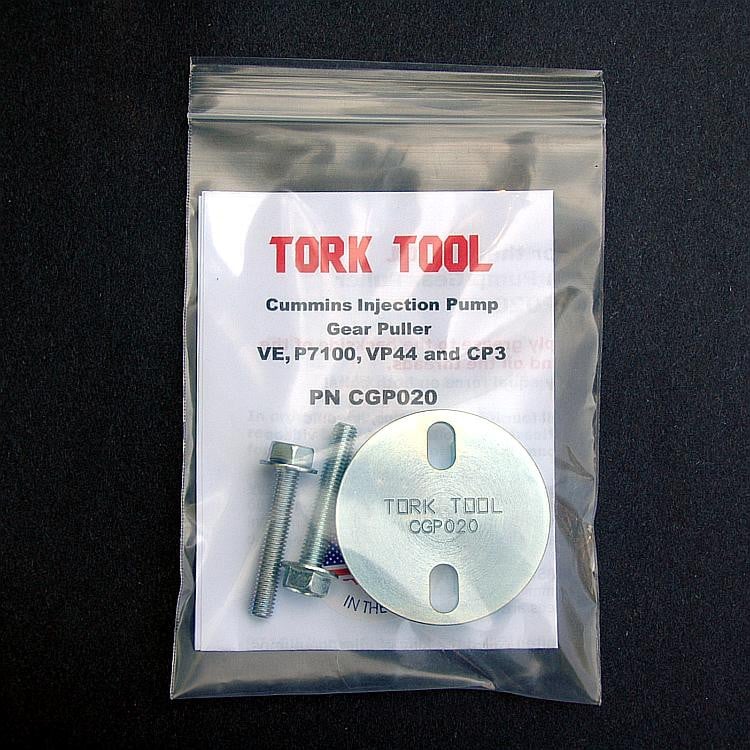 Tork Teknology CP3, VE, P7100, VP44 Injection Pump Gear Remover