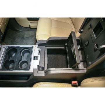 Tuffy Security Console Safe with Flow-Thru Console 11-16 Ford F-250 / F-350 / F-450