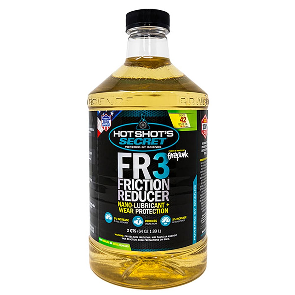 Hot Shot's Secret FR3 Friction Reducer Oil Additive - 64OZ.