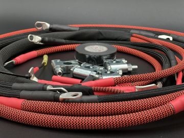 Performance Custom Cables 3rd Gen Battery Cable Set 03-09 Dodge 5.9L/6.7L Cummins