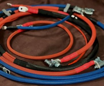 Performance Custom Cables 2nd Gen Battery Cable Kit 94-02 Dodge/Ram 5.9L Cummins