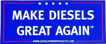 Make Diesels Great Again Bumper Sticker